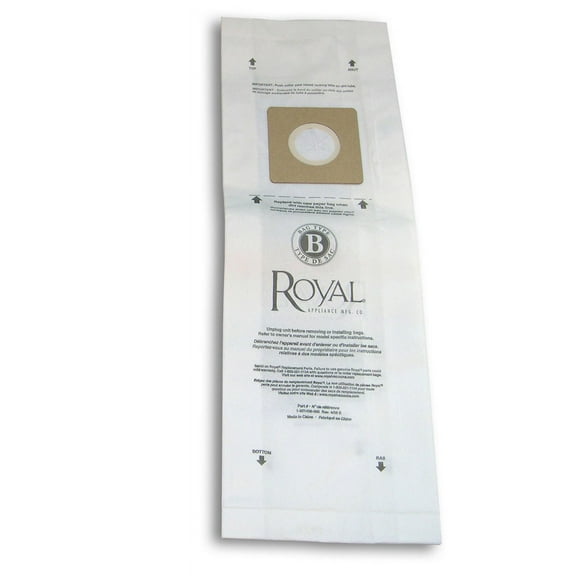 Royal Dirt Devil Paper Bag, Royal Type B Upright (Pack of 3)