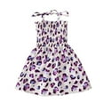 thumbnail image 2 of pop seller Cute Dress For Girls Adjustable Tie Shoulder Dress Smocked Strapless Girl Dress, 2 of 9