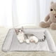 thumbnail image 1 of Esterilla refrescante de verano para perros y gatos, almohadilla de seda de hielo indeformable con tecnología que absorbe la humedad, suave y transpirable para mayor comodidad en climas, 1 of 8