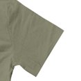 thumbnail image 6 of Mens Faux Gauze Linen Hood Outfits for Mens Short Sleeve Brunch Hooded Basic Summer Fall Hooded Button 2026 Clothing Fashion Country Concert, 6 of 9