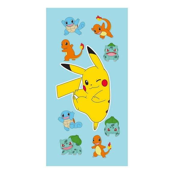 Pokemon "Aloha Pikachu" Bath Towel, Pokemon Bath Towel