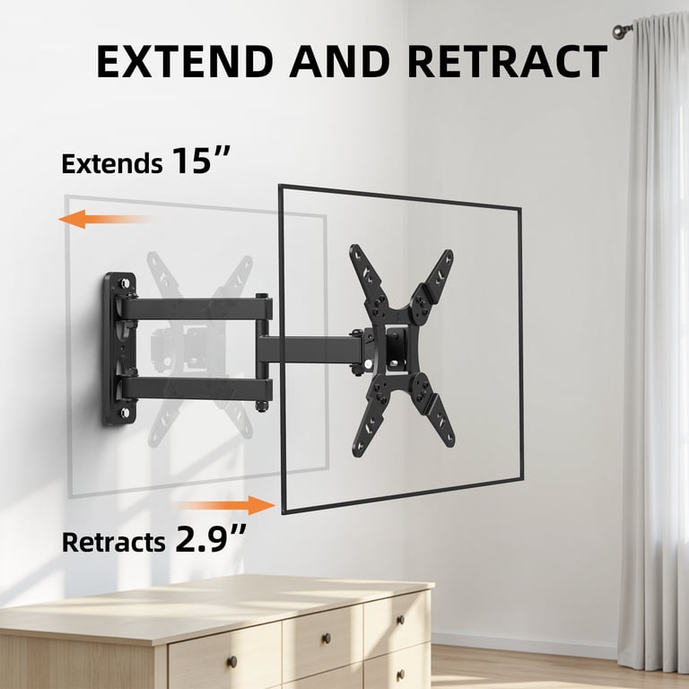 Full Motion Tv Wall Mount For 13 To 42 Inch photo 8