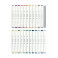 thumbnail image 5 of Royal & Langnickel Azure Alcohol Markers, with Case,  Fine and Broad Chisel, Jewel Tone, 24 Count, 5 of 7