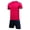Pink/Dark Blue, variant on KELME Soccer Jersey Uniform Set Kids Adults Boys Girls - Soccer Jersey and