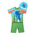 thumbnail image 1 of Toddler Boys Summer Swim Trunks Learning Swimming Training Suit Buoyancy Floatation Swimsuit Spring Beach Bathing Suits 4-5T, 1 of 5