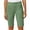 Green, variant on Simua Women's Solid Color Elastic Twill Elatsic Waist Hiking Shorts with Pockets Summer Casual Bermuda Shorts
