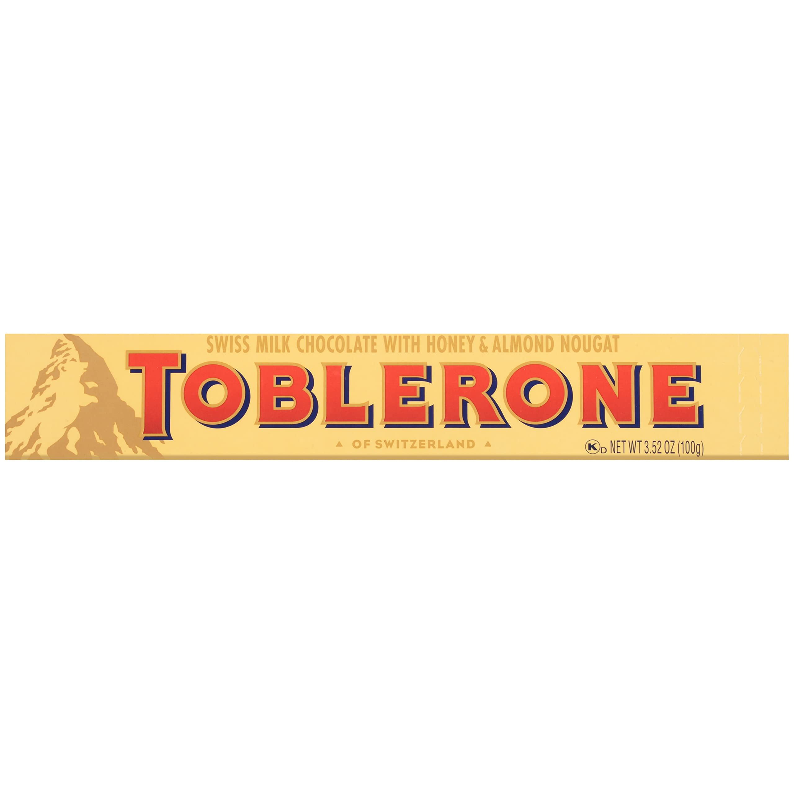 Toblerone Chocolate Bar Milk Chocolate 20X3.52 oz
