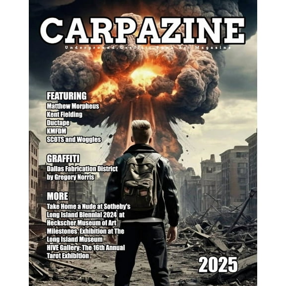 Carpazine Art Magazine Issue Number 43: Underground. Graffiti. Punk Art Magazine, (Paperback)