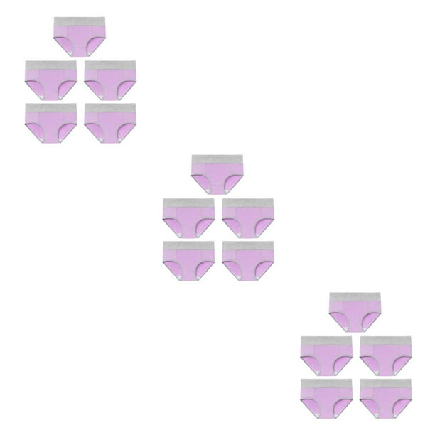 Sonducket 5 piezas de ropa interior de cintura alta sin costuras para mujer, bragas de algodón, cintura elástica, calzoncillos, calzoncillos Type1 NO1