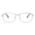 thumbnail image 2 of EYE ZOOM Unisex Design Style Blue Light Blocking Reading Glasses, Silver +2.00, 2 of 6
