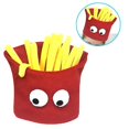 thumbnail image 3 of Novedad, divertido sombrero de comida para patatas fritas de Halloween, gorro con ojos grandes de dibujos animados, accesorios para disfraz de Navidad, utillaje para fiesta, 3 of 5