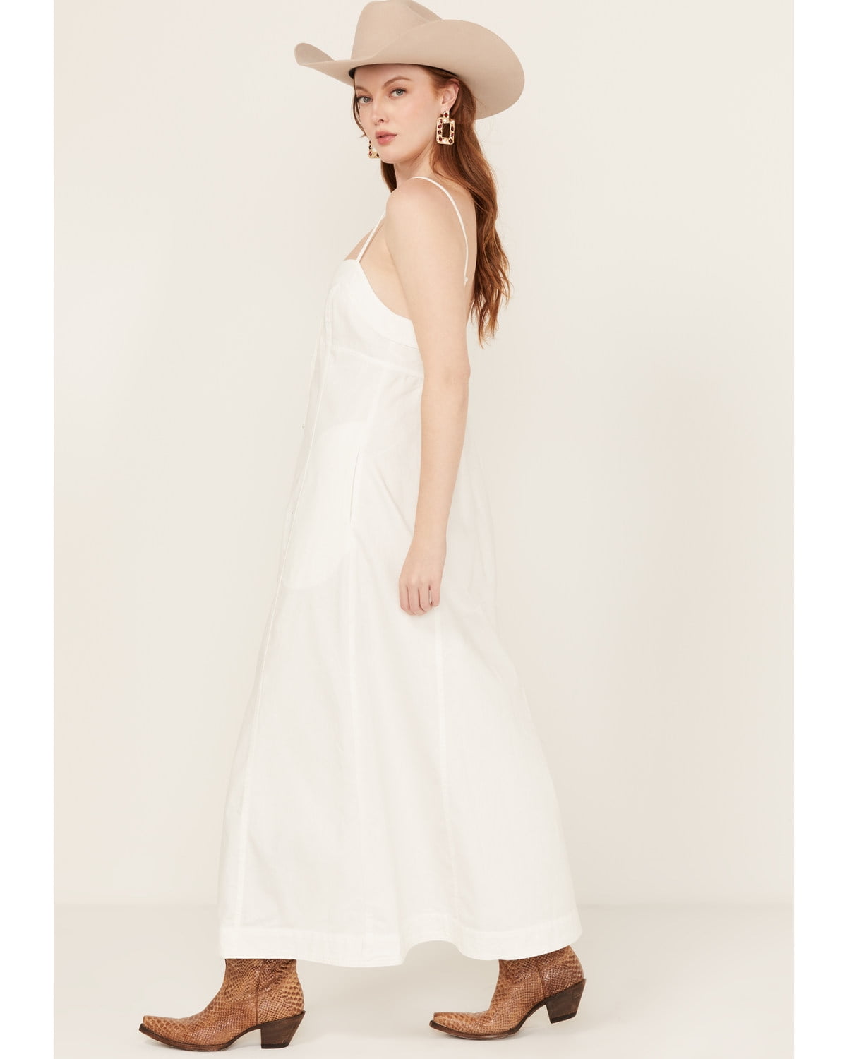 free people just jill denim dress Free People Women's Just Jill Denim Maxi Dress