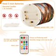 thumbnail image 4 of ALAZA Snowman with Scarf 2 PCs LED Flickering Flameless Candles with Remote Timer Battery Operated Candle, 4 of 7