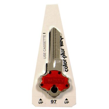Wackeys WacKeys 89871 Blank Key, Bald Eagle Design, Kwikset/66 KW1, Brass ...
