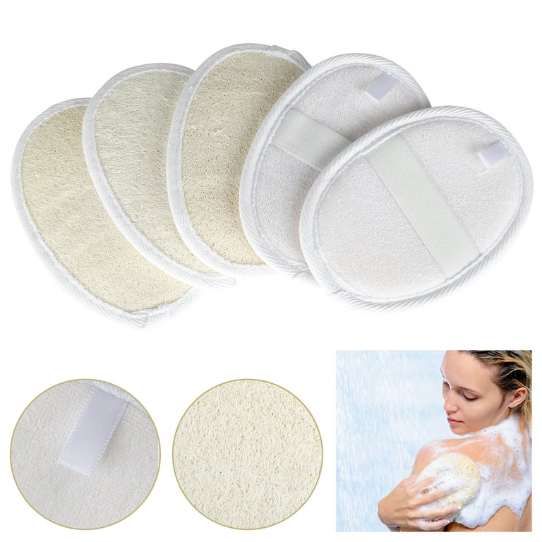 Natural Loofah Exfoliating Bath Loofah Sponges Body Scrubbers Loofah Pads Natural  Sponges for Body perfect for Shower and spa: Buy Online at Best Price in  UAE 