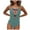 Army Green, variant on ANINEO Women Swimwear Independence Day For Women Swimwear Print Square Neck Open Back High Cut Monokini Swimsuit Breathable Hawaii Summer Tropical Brazilian Beachwear
