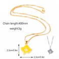 thumbnail image 3 of Guardoinrt Gift Loved Ones With These Stunning Pendant Necklaces Versatile Style Unisex gold 1Set, 3 of 6
