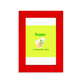 thumbnail image 1 of Green Beer Toast Celebrates Ireland Picture Display Art Red Photo Frame, 1 of 4