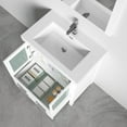 thumbnail image 7 of 30" Freestanding Bathroom Vanity & Ceramic Sink & Mirror - Glossy White, 7 of 7