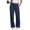Navy, variant on Stralyhd Womens Wide Leg Sweatpants Relaxed Fit Drawstring High Waisted Lounge Travel Pants Dressy Casual Fall Fashion Outfits with Pockets Navy M