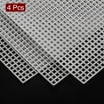 thumbnail image 3 of 4Pcs Hojas de Lienzo de Malla Plástica 13"x20" 7 Cuenta Lienzo Blanco de Agujero Rectangular para Bordado y Punto de Aguja, 3 of 6