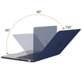 thumbnail image 4 of Mosiso Case for MacBook Air 13.6 inch Case 2025-2022 M4 A3240 M3 A3113 M2 A2681, Hard Shell Case&Keyboard Cover&Screen Protector&Storage Bag, Navy Blue, 4 of 6