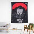 thumbnail image 3 of Pennywise Tapestry Wall Hanging, Elegant Wall Hanging Tapestries Wall Art for Bedroom Decor, Outdoor, Parties 60"x80", 3 of 8