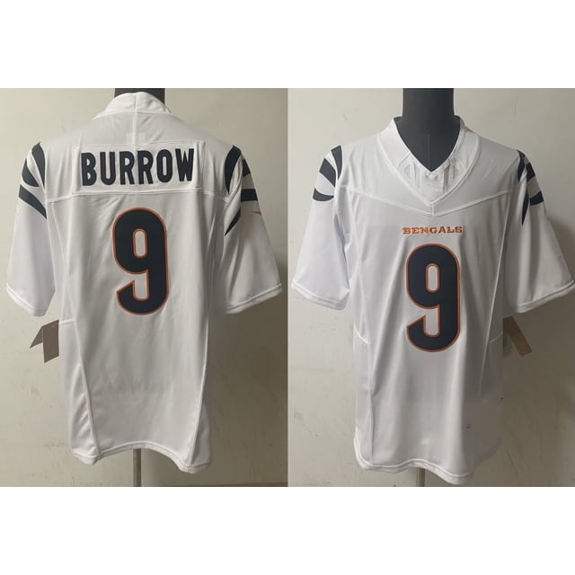 Football Jersey Tigers Bengals Retro Three Generations 9# Burrow 85#1#Chase Copy Player Name Jersey