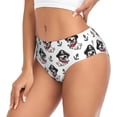 thumbnail image 2 of Fotbe DOG IS WEARING PIRATE COSTUME Calzones Estampados para Mujer – Ropa Interior de Algodón, Cómoda, Suave y Elástica-Small, 2 of 6