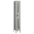 thumbnail image 3 of Vented Metal Locker - Single Tier - 1 Wide - 6 Feet High - 12 Inched Deep - Gray - Assembled, 3 of 4