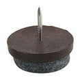 thumbnail image 6 of 50 Pcs Non-slip Floor Protector Chair Table Furniture Leg Bottom Feet Glides Nail-On Heavy Duty Felt Pads, 6 of 6