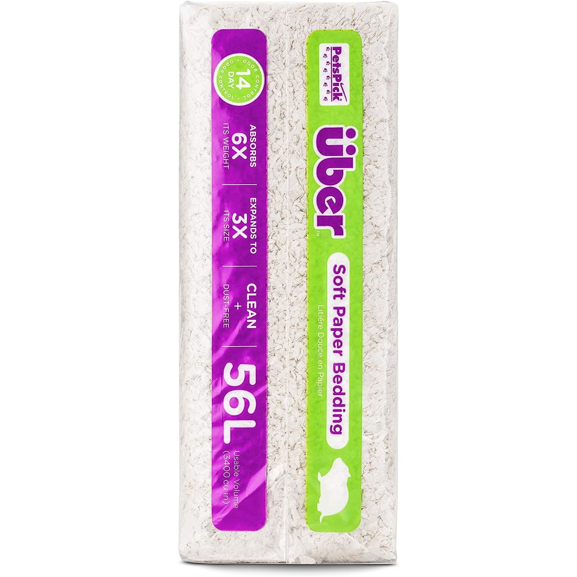 Petspick Uber Paper Bedding Natural 28 Liter Petspick Uber Paper Bedding Natural 28 Liter