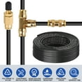 thumbnail image 4 of 100FT 1/4"OD DOT Air Line Black SAE J 844 PA12 Nylon Air Brake Tubing with Cutter and Teflon Tape, Pneumatic Nylon Air Line Hose for Semi Truck Trailer Air Brake System & Fluid Transfer, 4 of 7