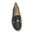thumbnail image 3 of Victoria K Women's Rhinestone Emblem With Bow Tie Embossed Casual Flats, 3 of 5