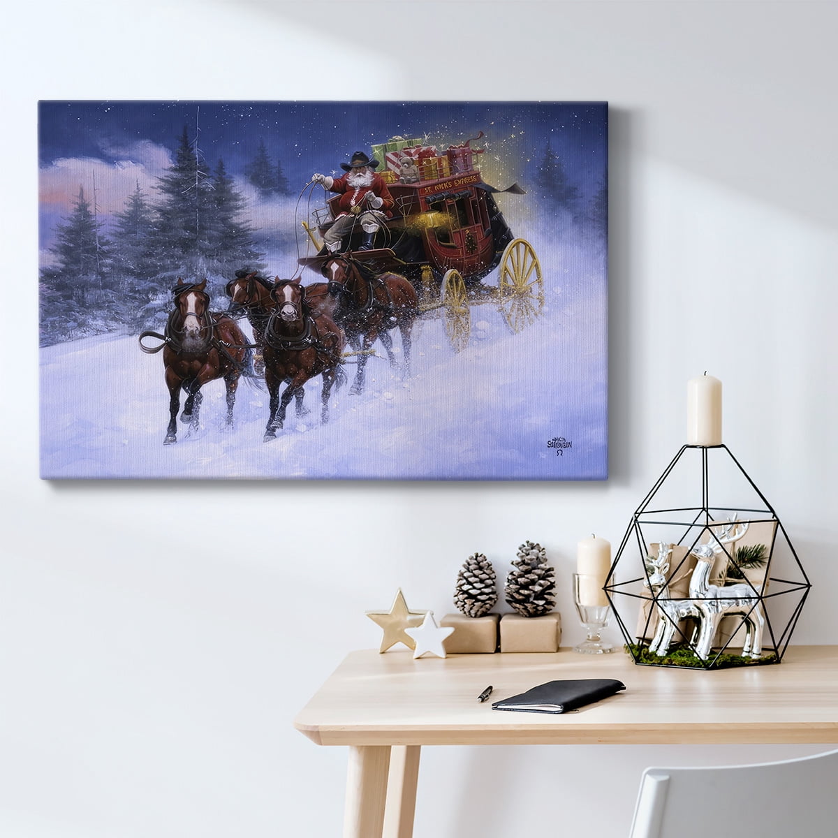 Nick's Express- Gallery Wrapped Canvas