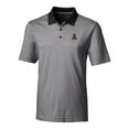 thumbnail image 2 of Men's Cutter & Buck Black Alabama Crimson Tide Big & Tall Forge Tonal Stripe Stretch Polo, 2 of 3