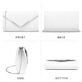 thumbnail image 3 of Bolso de noche Dasein para mujer, formal, bolso de mano, fiesta de boda, 3 of 6