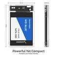 thumbnail image 6 of Sabrent 2.5-Inch SATA to USB 3.0 Tool-Free Clear External Hard Drive Enclosure [Optimized for SSD, Support UASP SATA III] (EC-OCUB)., 6 of 7