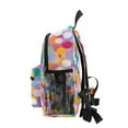 thumbnail image 4 of FORMRS School Backpack with Front Zippered Pocket 12" Student Travel Daypack, Purple Colorful Circles, 4 of 6