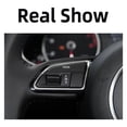 thumbnail image 3 of HAGSYCT Multifunction Steering Wheel Switch Button Cover Fake Cap Trim Fit for Audi A4 B8 S4 Avant A5 Coupe S5 RS5 8T Sportback Q5 Q7, 3 of 6