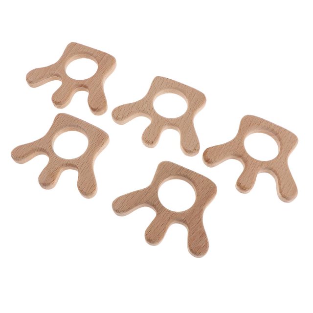 5 Piezas Piezas de Natural Adorno de álbum de Recortes Proyectos de Carpintería de Bricolaje Soledad Piezas de madera natural