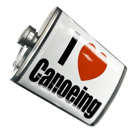 

NEONBLOND Flask I Love Canoeing