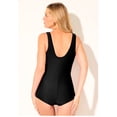 thumbnail image 6 of Swimsuits for All Women's Sarong Front One Piece Swimsuit, 6 of 6