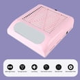 thumbnail image 5 of Aspirador eléctrico de 80W para colector de polvo de uñas, 2 niveles de velocidad ajustabl Abanopi Colector de polvo de uñas, 5 of 5