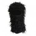 thumbnail image 3 of Gorro de invierno shamjiam Pasamontañas térmicos con capucha negro, 3 of 8