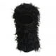 thumbnail image 3 of Gorro de Invierno Cola Pasamontañas Suave Tejido Negro, 3 of 8