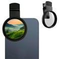 thumbnail image 4 of Klonfd 52mm Clip 0n Phone CameraLens Filter Kit Circular Polarizing Filter Compatible With Mostcell Phones Upgrade Smartphones Portable Polarizer Camera Len (Black), 4 of 6