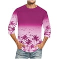 thumbnail image 1 of Tops para hombre, blusas y camisas de cuello redondo y manga corta para hombre, blusas casuales de moda con cuello redondo y manga corta, blusas para hombre, blusas de poliéster para hombre, 1 of 4