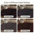 thumbnail image 7 of ODIKA 8'x10' Washable Area Rug Dark Red Black Celestial Floral Design Mystical Moon and Star Motif with Accents for Dining Room, Large Office, Lounge, Non-Slip Chair-Friendly Mat, 7 of 7