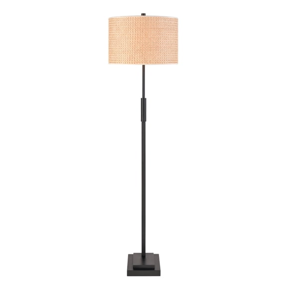 Elk Home Baitz 62.5-inch High 1-Light Floor Lamp in Matte Black